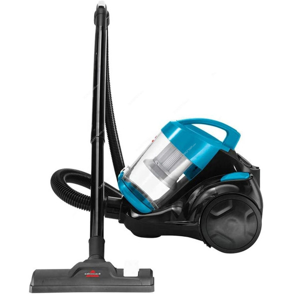Bissell Zing Canister Vacuum Cleaner, 2155E, 220-240V, 1500W, 2.5 Ltrs, Black and Blue