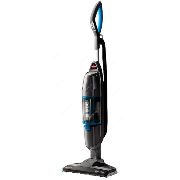 Bissell Cyclonic Steam and Vacuum Cleaner, 1977E, 1600W, 220-240V, 400ML, Titanium and Blue