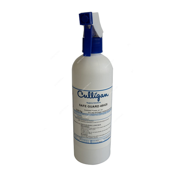 Culligan Multipurpose Disinfectant Solution, 45H25, Safe Guard, DM Approved, 500ML