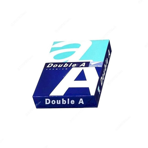Double A Premium Photocopy Paper, A4, 80 GSM, White, 5 Ream/Carton