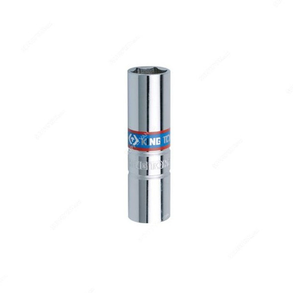 Kingtony Rubber Spark Plug Socket, 36B514, 3/8 Inch Drive, 14MM