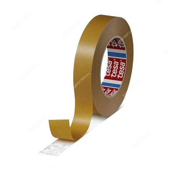 Tesa Double Sided Tape, 51570, 50MM x 50 Mtrs, White Translucent