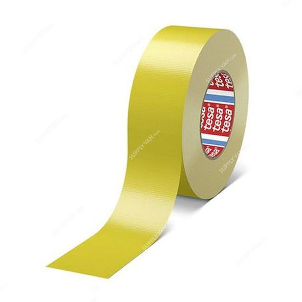 Tesa Cloth Tape, 4688, 50MM x 50 Mtrs, Yellow