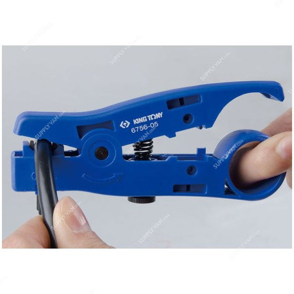 Kingtony Coaxial Cable Stripper, 675605, 5 Inch