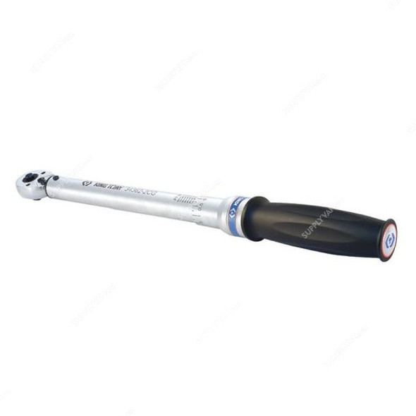 Kingtony Heavy Duty Adjustable Torque Wrench, 343622EG, 15-80Nm