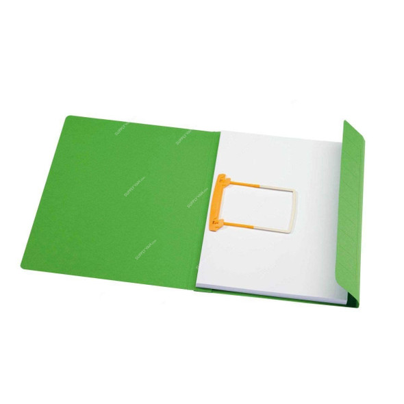 Jalema Clip File, Secolor, A4, 270 Gsm, Green, 10 Pcs/Pack