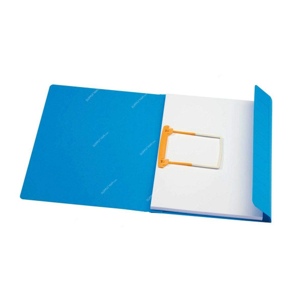 Jalema Clip File, Secolor, F/S, 270 Gsm, Blue, 10 Pcs/Pack