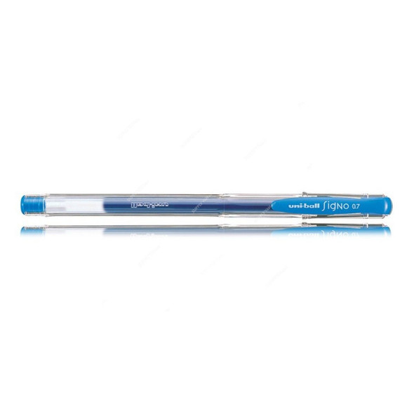Uni-Ball Roller Ball Pen, UM100, Signo, 0.7MM, Blue, 12 Pcs/Pack