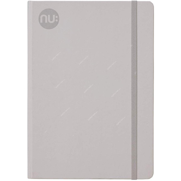Nuco Journal Notebook, Spectrum, A5, 80 Gsm, 160 Pages, Grey