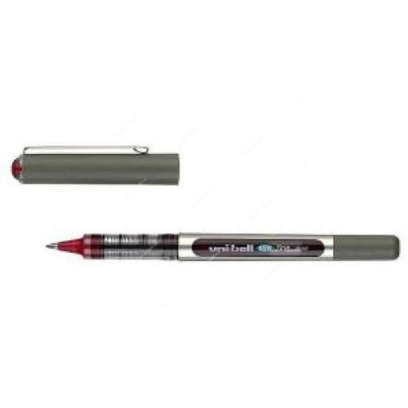 Uni-Ball Roller Ball Pen, UB157, Eye, 0.7MM, Wine Red, 12 Pcs/Pack
