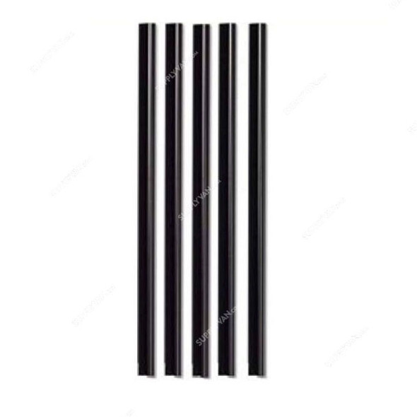 PSI Spine Binding Bar, PSBB05BK, Plastic, 50 Sheets, 5mm, Black, 100 Pcs/Pack