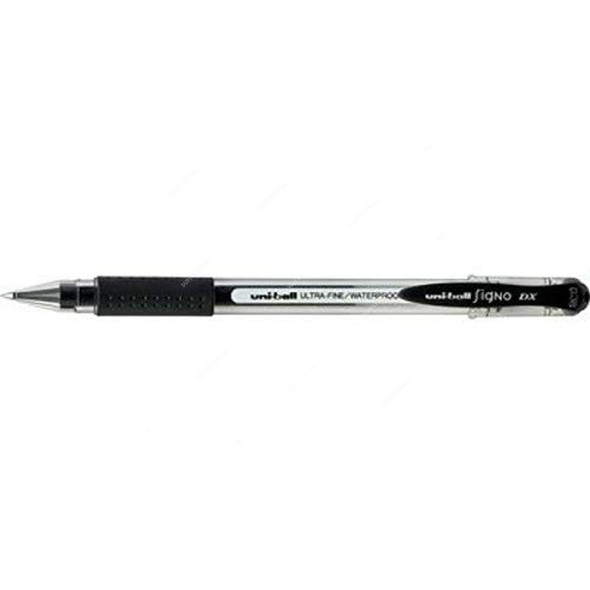 Uni-Ball Roller Ball Pen, UM151, Signo DX, 0.7MM, Black, 12 Pcs/Pack