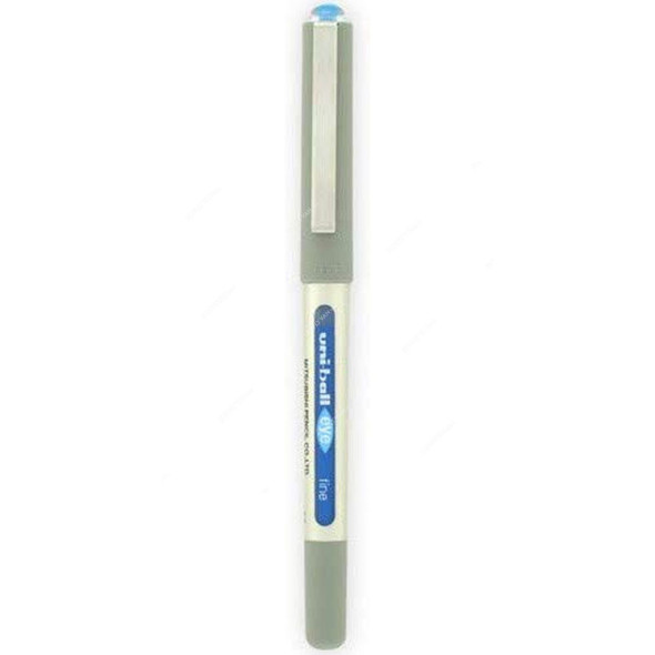 Uni-Ball Roller Ball Pen, UB157, Eye, 0.5MM, Light Blue, 12 Pcs/Pack