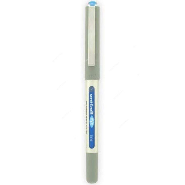 Uni-Ball Roller Ball Pen, UB157, Eye, 0.7MM, Light Blue, 12 Pcs/Pack