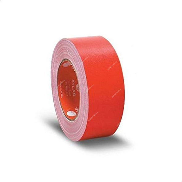 Atlas Cloth Tape, AS-BTC2025-RD, 50mm x 25 Mtrs, Red