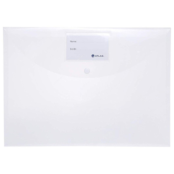 Atlas Paper File Document Holder, A4, White