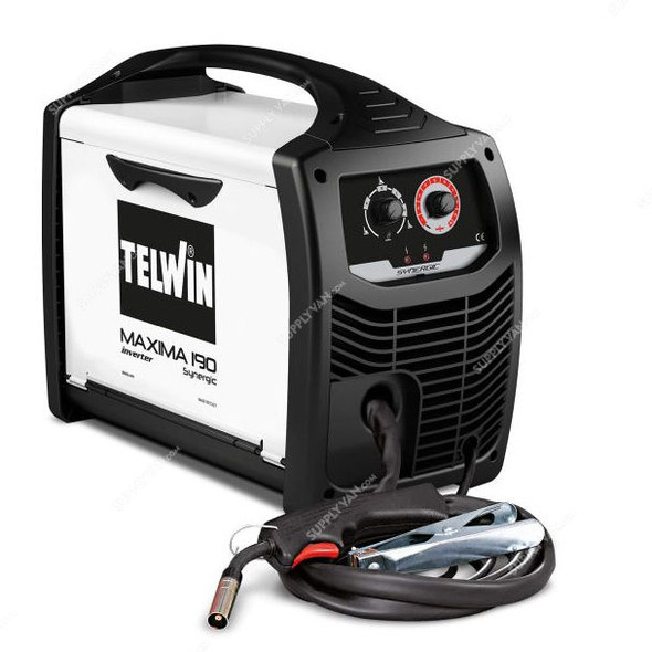 Telwin Maxima 190 Synergic MIG/MAG Electrode Welding Machine, 816086, 1 Phase, IP23, 230V