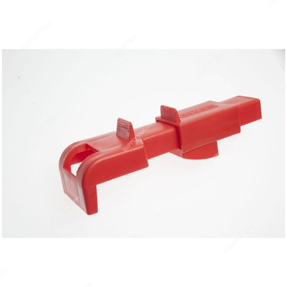 Loto-Lok Ball Valve Lockout, VL-BF-LEV, Standard, Red