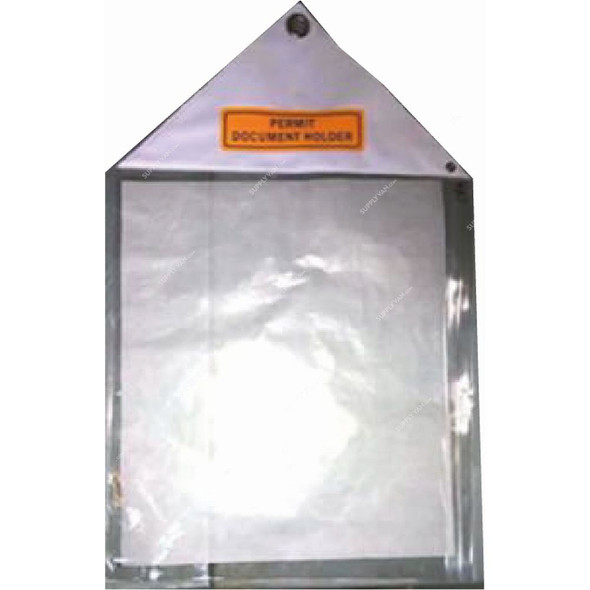 Loto-Lok Document Holder, DH-PVC-PTW, 325 x 290MM, White and Clear