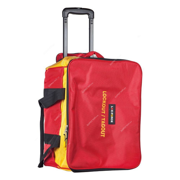 Lok-Force Lockout Tagout Trolley Bag, BG-YR47LG, Polyester, L, 45 x 27CM