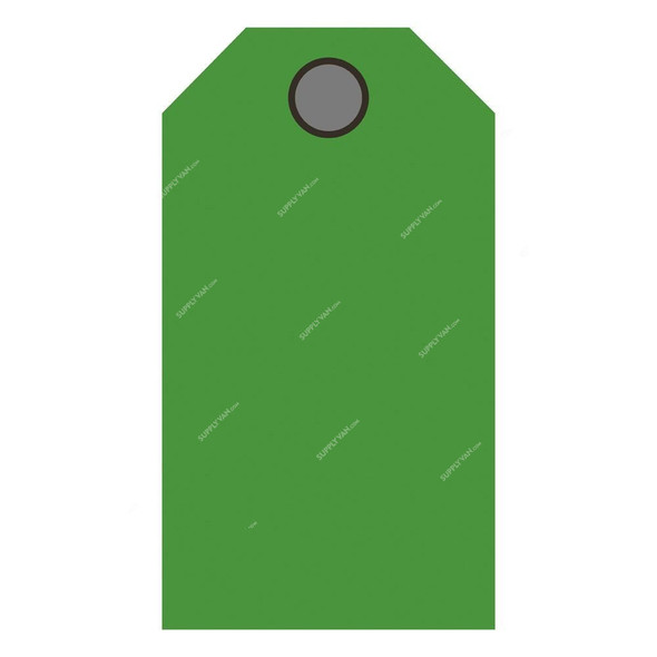 Write-On Tag, TAG-GR, PVC, 143 x 80MM, Green