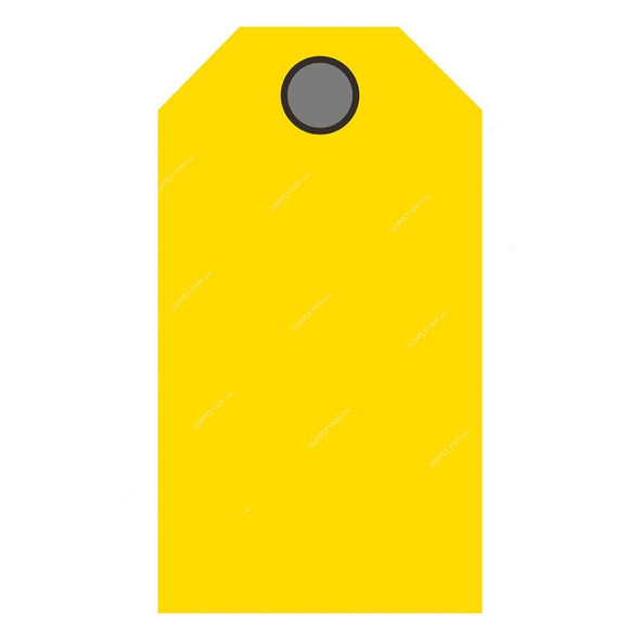 Write-On Tag, TAG-YE, PVC, 143 x 80MM, Yellow