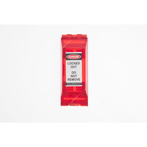 Wall Switch Lockout, WSL-RD-MST, Red