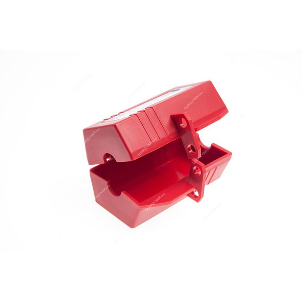 Electrical Plug Lockout, PLG-LRPM, 65 x 118MM, Red
