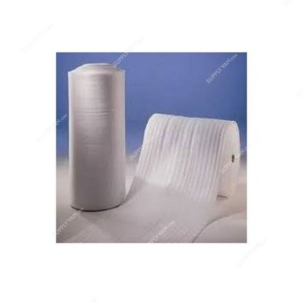 Foam Roll, Polyethylene, 1MM Thk, 1.5 Mtrs Width x 200 Mtrs Length