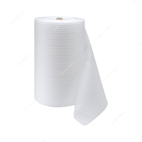 Foam Roll, Polyethylene, 4MM Thk, 1 Mtrs Width x 50 Mtrs Length Foam Roll, Polyethylene, 4MM Thk, 1 Mtrs Width x 50 Mtrs Length