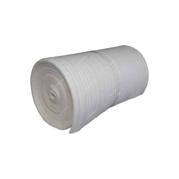 Foam Roll, Polyethylene, 5MM Thk, 1 Mtrs Width x 50 Mtrs Length