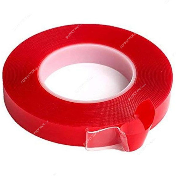 Acrylic Tape, 8MM Width x 5 Mtrs Length, Clear
