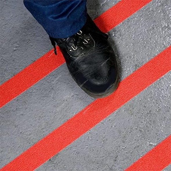 Anti-Slip Tape, 48MM x 10 Mtrs, Red