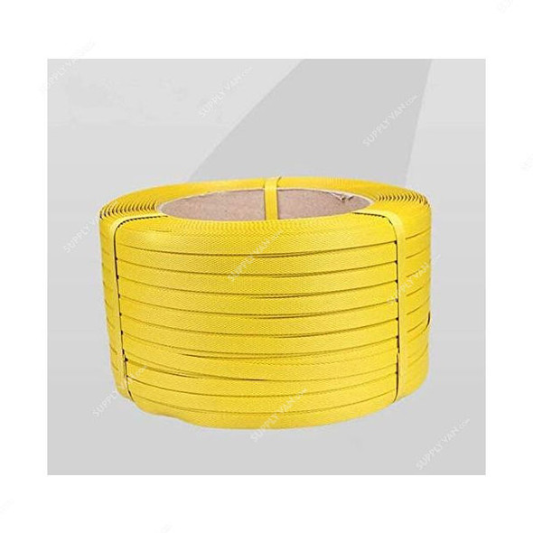Strapping Roll, PVC, 12MM, 4.5 Kg, Yellow