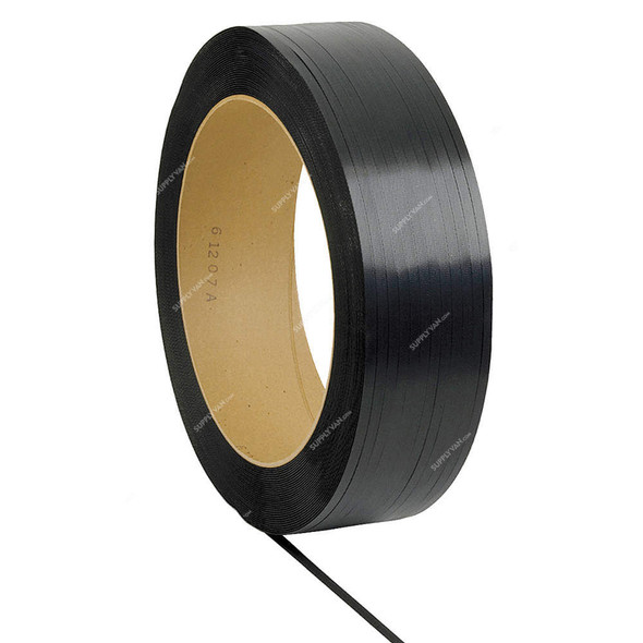Strapping Roll, PVC, 19MM, 5 Kg, Black