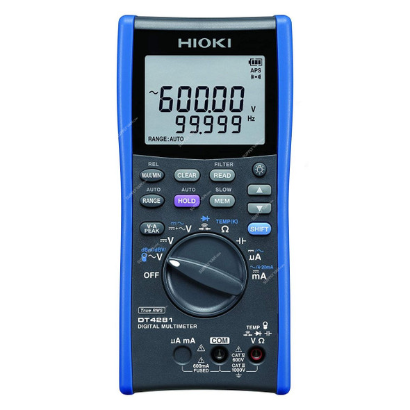 Hioki High End Digital Multimeter, DT4281, 1000V