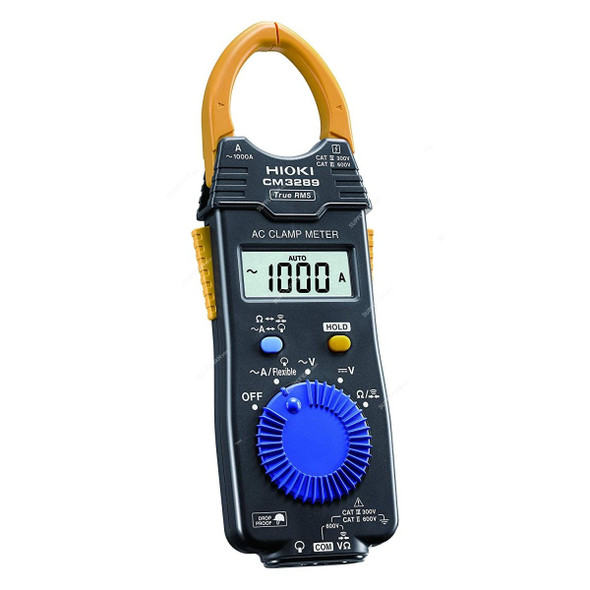Hioki AC Digital Clamp Meter, CM3289, 600V, 1000A