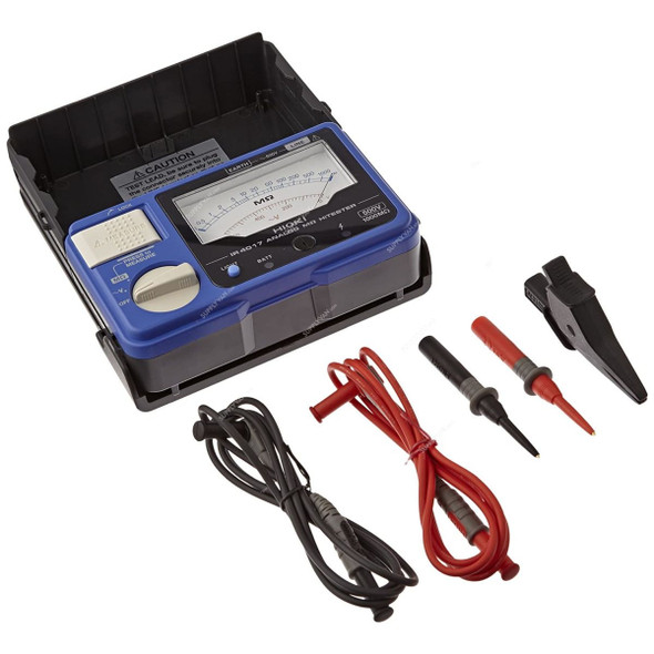 Hioki Analog Insulation Tester, IR4017-20, 600V