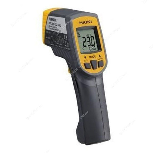 Hioki Infrared Thermometer, FT3700-20, -60 to 550 Deg.C