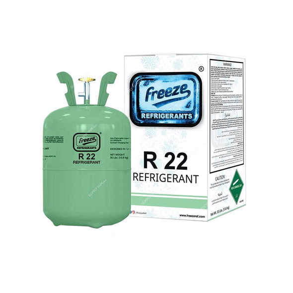 Freeze Refrigerant Gas, R22, HCFC, 19.05 x 37CM, 13.6 Kg