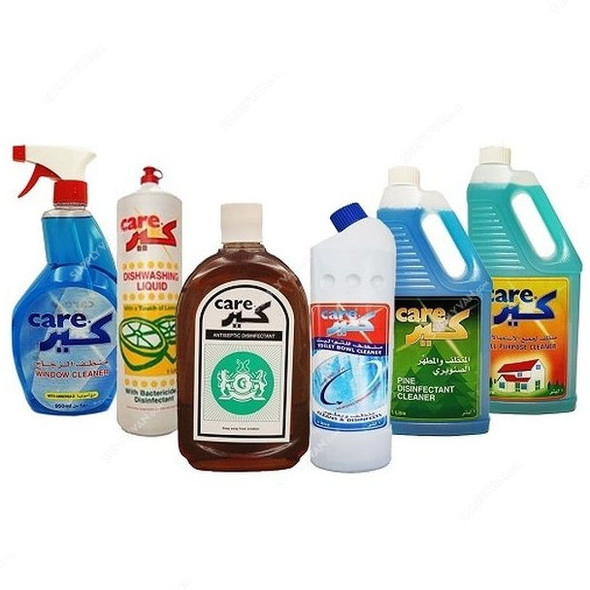 Intercare Home Cleaning Solution Pack, 6 Pcs/Set