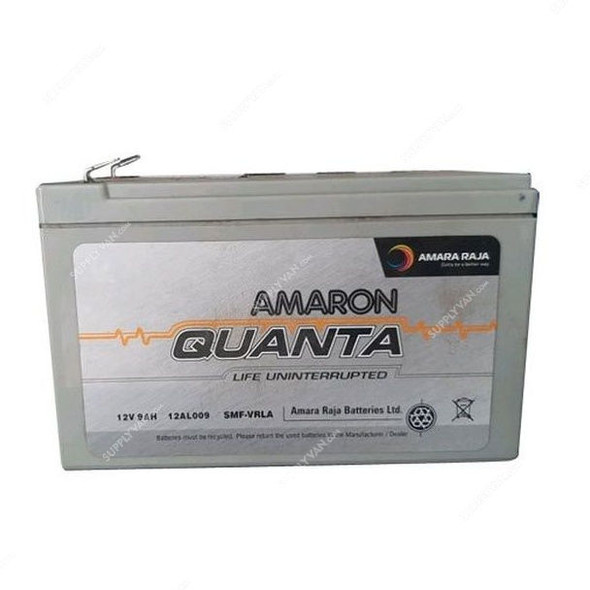 Amaron Quanta Lead Acid Battery, 12AL009, 12VDC, 9Ah