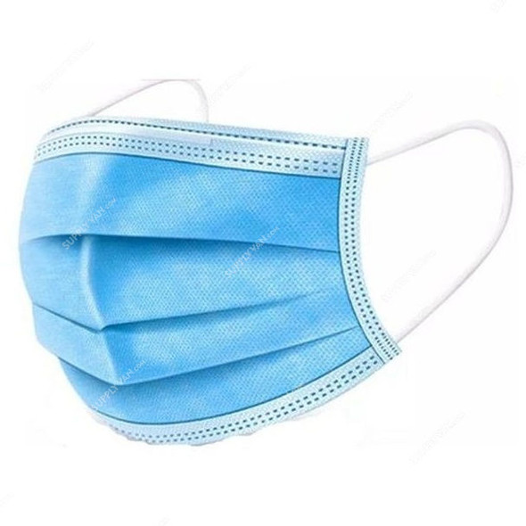 Disposable Face Mask, 3 Ply, 50 Pcs/Pack