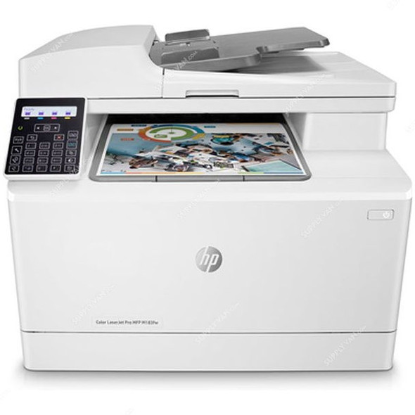 HP LaserJet Pro Color Printer, MFP-M183FW, 600 x 600DPI, 150 Sheets, 313W