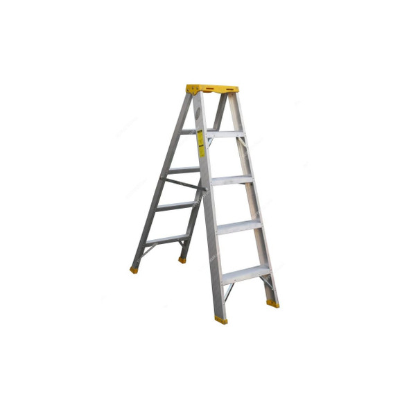 Penguin Double Sided Step Ladder, DSPT, 5 Steps, 1.4 Mtrs, 150 Kg Weight Capacity