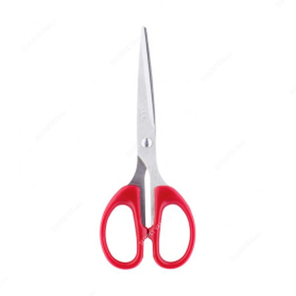 Deli Scissor, E6034, 160MM, Red