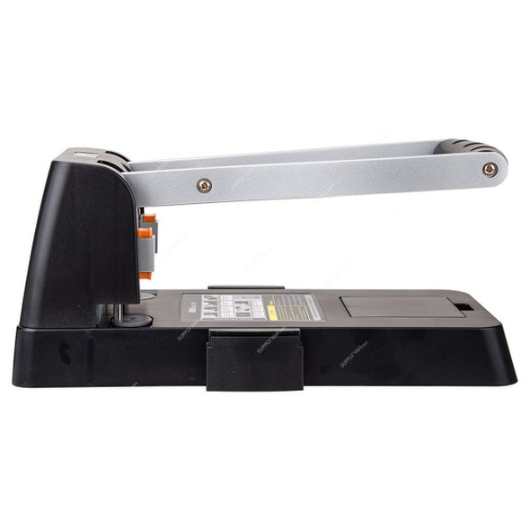 Deli Heavy Duty Paper Hole Punch, E0150, 150 Sheets, Black