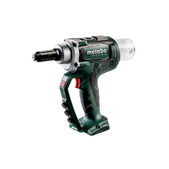 Metabo Cordless Rivet Gun, NP-18-LTX-BL-5, 18V, 5MM