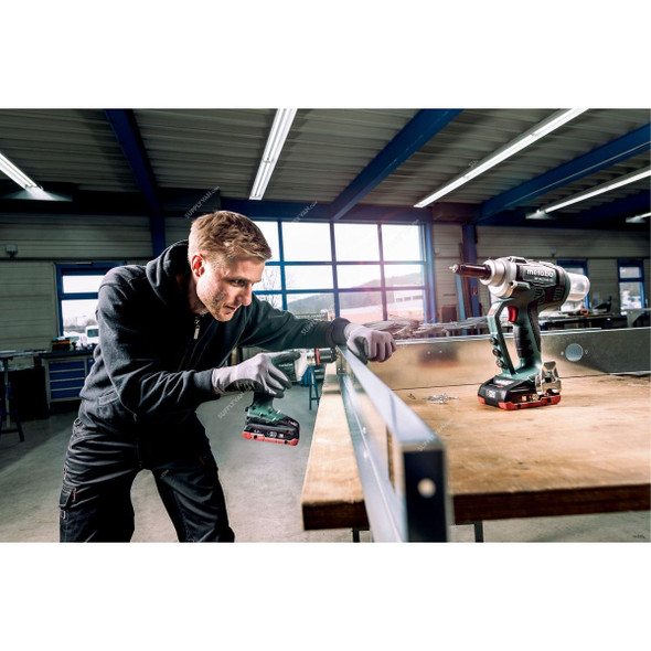 Metabo Cordless Rivet Gun, NP-18-LTX-BL-5, 18V, 5MM