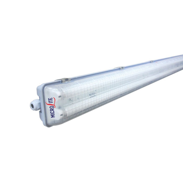 Microlite LED Batten Fitting With Tube Light, M-WP118LED, 1 x 9W, 6500K, 792 LM